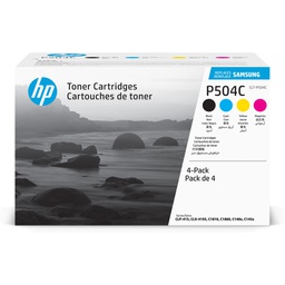 [SAMSU400A] Hp/Samsung Confezione da 4 cartucce toner nero/ciano/magenta/giallo CLT-P504C