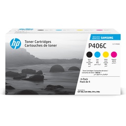 [SAMSU375A] Hp/Samsung Toner CYMK CL-P406C 4-pk