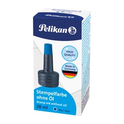 [44657] INCHIOSTRO BLU 4K S/OLIO 28ML X CUSCINETTI PELIKAN