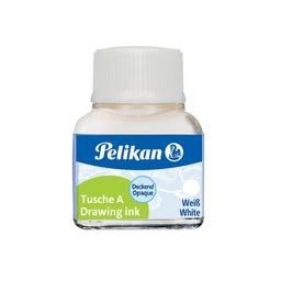 [36340] INCHIOSTRO DI CHINA 523 BIANCO 18 10ML PELIKAN