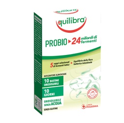 [92295] Integrator Probio 24 miliardi di fermenti 10 Bustine Orosolubili 25gr Equilibra