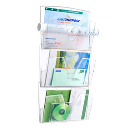 [92302] Kit 3 portadepliant da parete Cep