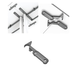 [82897] Kit 4 ganci di collegamento fra tavoli Taxi