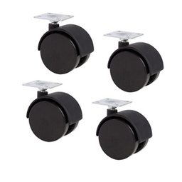 [74454] KIT 4 RUOTE per LIBRERIA RAINBOW