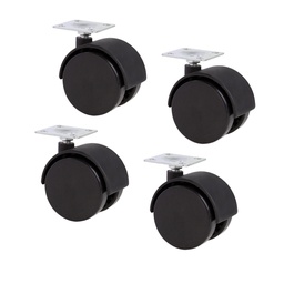 [74454] KIT 4 RUOTE per LIBRERIA RAINBOW