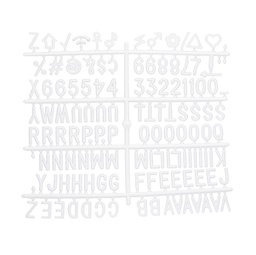 [91593] Kit lettere aggiuntive per bacheche in feltro Securit