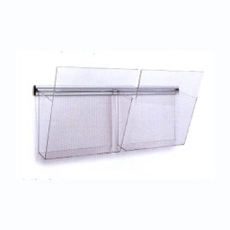 [48310] KIT VISION A4 L50cm con 2 TASCHE A4 TRASPARENTI(delist