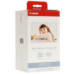 [CAN3115B001] KP-108IP/IN PHOTO PAPER 100X148MM 108 FOGLI E INCHIOSTRO