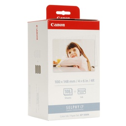 [CAN3115B001] KP-108IP/IN PHOTO PAPER 100X148MM 108 FOGLI E INCHIOSTRO