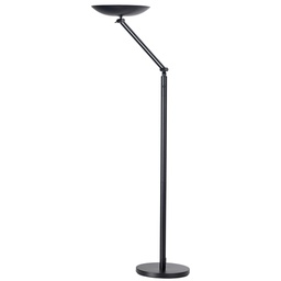 [80982] Lampada articolata da terra Led 23W nero Varialux