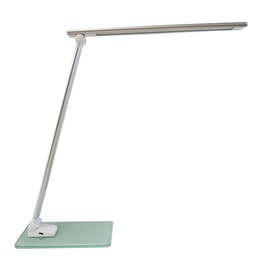 [89702] Lampada da tavolo Popy Led 6W alluminio/vetro Unilux