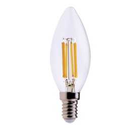 [93618] LAMPADA LED Candela 6W E14 3000K luce bianca calda