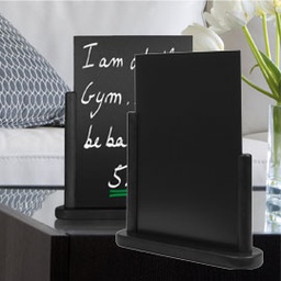 [71652] LAVAGNA DA TAVOLO NERO A6-15,5x17x5cm ELEGANT Securit