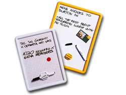 [36251] LAVAGNA MAGNETICA 26X36CM BIANCA CORNICE COL. ASSORT. ARDA