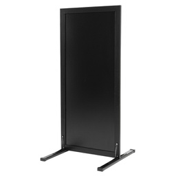 [97201] Lavagna Stand da terra Woody 117x56x60cm nero Securit