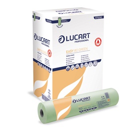 [87929] Lenzuolino medico in rotolo 59cm x 80mt Verde Easy 80 Green Lucart