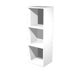 [74421] LIBRERIA 3 CASELLE 35,9x29,2cm-H103,9cm BIANCO - RAINBOW