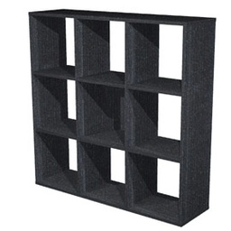 [74436] LIBRERIA 9 CASELLE 104x29,2cm-H103,9cm NERO VENATO - RAINBOW