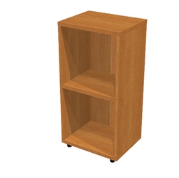 [76836] LIBRERIA BASSA A GIORNO 40x32cm - H81,5cm BIANCO