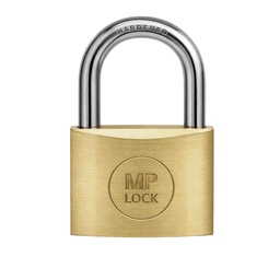 [84628] Lucchetto ad arco in ottone massiccio 50MM dim 77X50X16,5mm