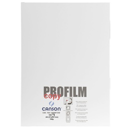 [34683] LUCIDI C50 A4 100FG PROFILMCOPY FOTOCOPIE B/N S/RETROFOGLIO CANSON