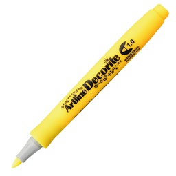 [94005] Marcatore Decorite punta tonda 1.0mm giallo Artline