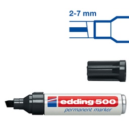 [46064] MARCATORE EDDING 500 NERO P.SCALPELLO