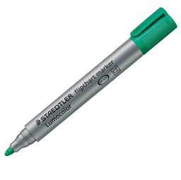 [25291] Marcatore Lumocolor Flipchart 356 punta tonda verde Staedtler
