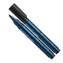 [70842] Marcatore MAXX 130 permanente punta conica nero SCHNEIDER