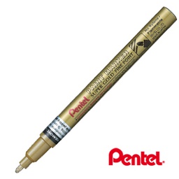 [77227] Marcatore PAINT MSP10 punta fine vernice oro PENTEL