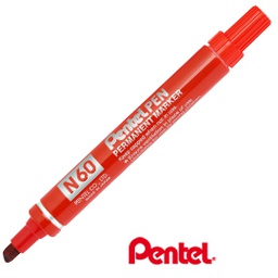 [29891] MARCATORE PENTEL PEN N60 ROSSO P.SCALPELLO