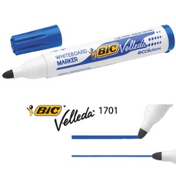[80204] MARCATORE P.TONDA 1.5MM BLU Whiteboard VELLEDA® 1701 Recycled BIC®
