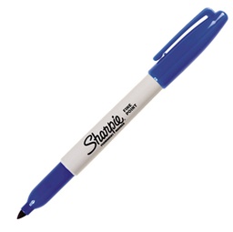 [29106] MARCATORE SHARPIE BLU PERMANENTE P.FINE