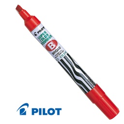[29448] Marcatore SUPER COLOR PERMANENT punta scalpello rosso PILOT