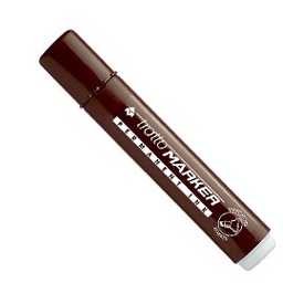 [73542] MARCATORE TRATTO MARKER MARRONE P.TONDA