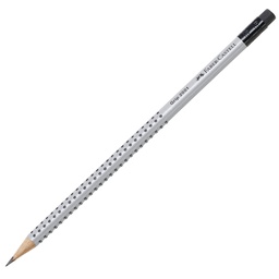[64236] MATITA GRAFITE GRIP 2001 HB TRIANGOLARE C/GOMMINO FABER CASTELL