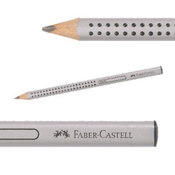 [65621] MATITA GRAFITE JUMBO GRIP 2001 B TRIANGOLARE ANTISCIVOLO FABER CASTELL