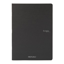 [94780] Maxiquaderno A4 38fg+2 90gr 1rigo Ecoqua original PM nero Fabriano