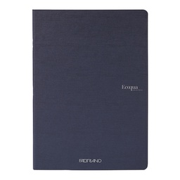 [94771] Maxiquaderno A4 38fg+2 90gr 5mm Ecoqua original PM blu scuro Fabriano
