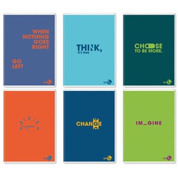 [76450] Maxiquaderno A4 40fg+2 80gr 4mm Vibes BM