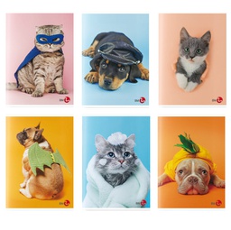 [81326] Maxiquaderno A4 40FG+2 80gr rigo di 3a Cute BM