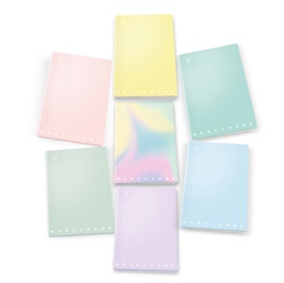[83148] Maxiquaderno A4 80gr 40+2fg 4mm linea Pastel Monocromo Pigna