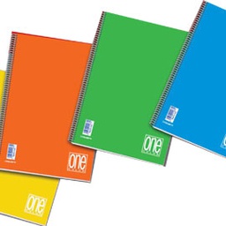 [63135] MAXIQUADERNO A4 SPIRALATO 1rigo c/fori 70GR 140fg ONE COLOR BLASETTI