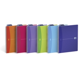 [57217] Maxiquaderno spiralato 210x297mm 5mm c/margine 90gr 90fg MyColors OXFORD