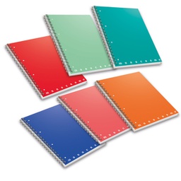 [97626] Quaderno spiralato A5 s/fori 1 rigo 70fg 80gr Monocromo