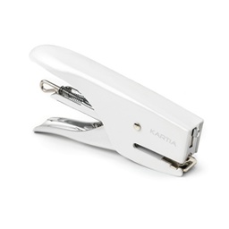[80439] MINI CUCITRICE M013 BIANCO BLISTER+PUNTI KARTIA
