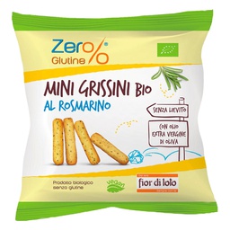 [95162] Mini grissini al rosmarino monodose da 30gr Zer
