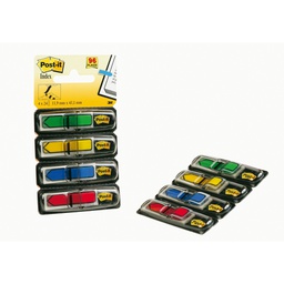 [47621] MINISET FRECCE 96 SEGNAPAGINA Post-it® INDEX 684-ARR3 IN 4 COLORI CLASSICI