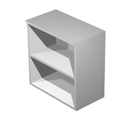 [74392] MOBILE BASSO A GIORNO 80X35cm H72cm GRIGIO - EASY