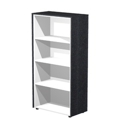 [74317] MOBILE MEDIO-ALTO A GIORNO 82,8X43cm H158,2cm NERO VEN. - PRESTIGE